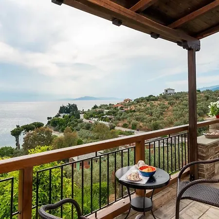 Seaside House With View Over Pagasitikos Afissos Exterior photo
