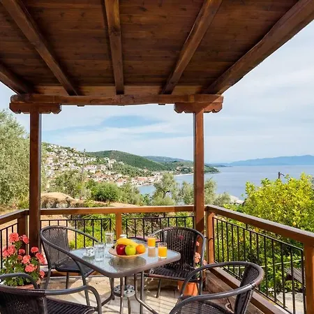 Seaside House With View Over Pagasitikos Afissos Exterior photo